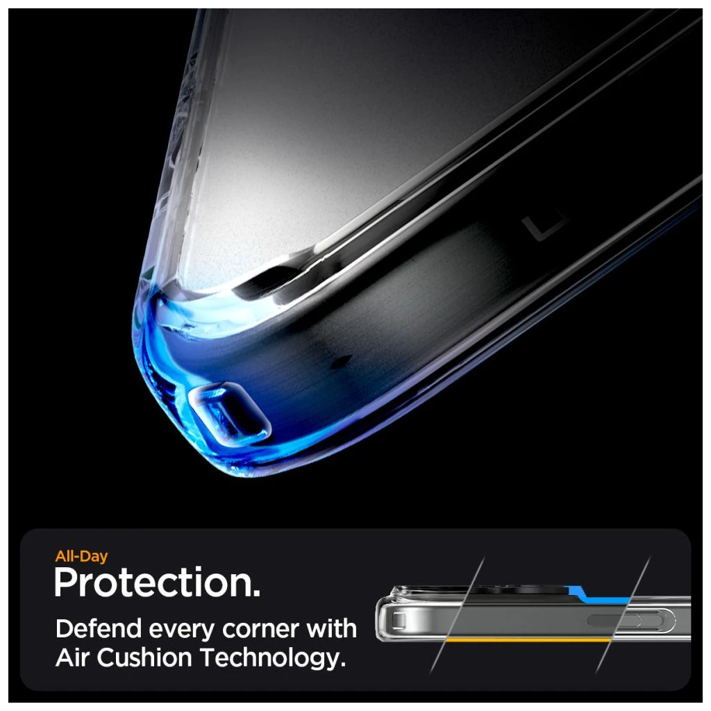 SPIGEN ULTRA HYBRID MAG MAGSAFE iPhone 16 Pro készülékhez tok Frost Clear