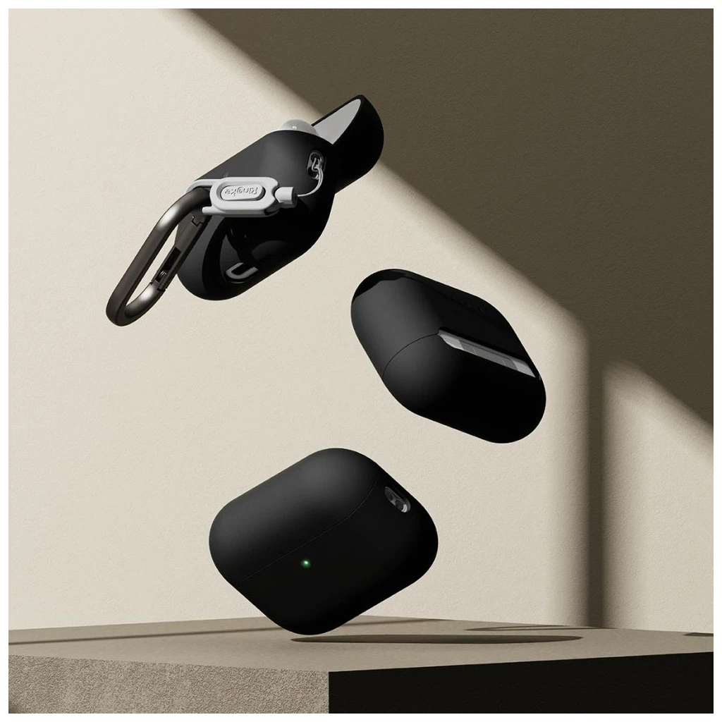 RINGKE szilikon tok Apple AirPods Pro 3 készülékhez fekete