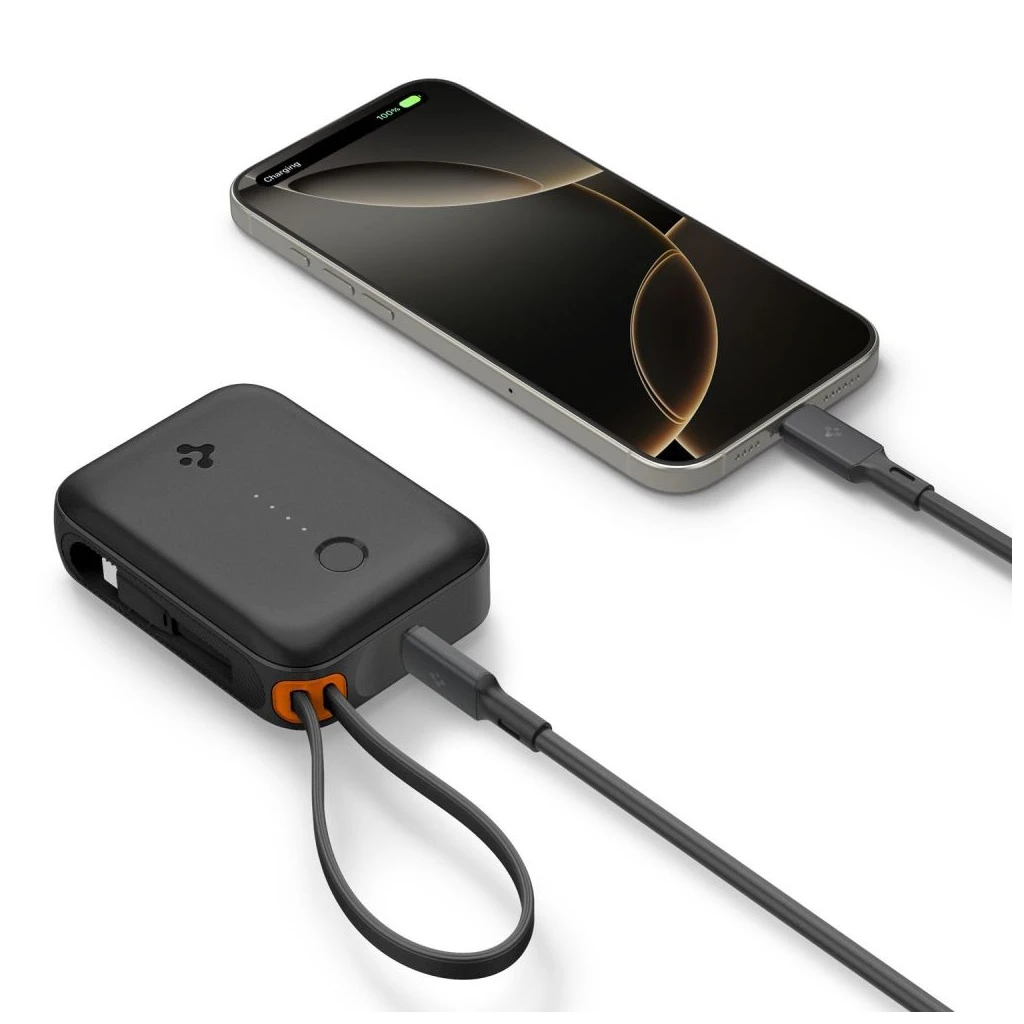 SPIGEN ESSENTAIL EA3010BT töltőbank 10000MAH 30W fekete