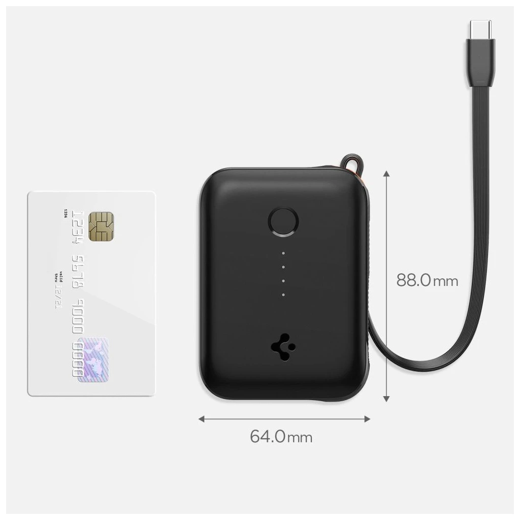 SPIGEN ESSENTAIL EA3010BT töltőbank 10000MAH 30W fekete