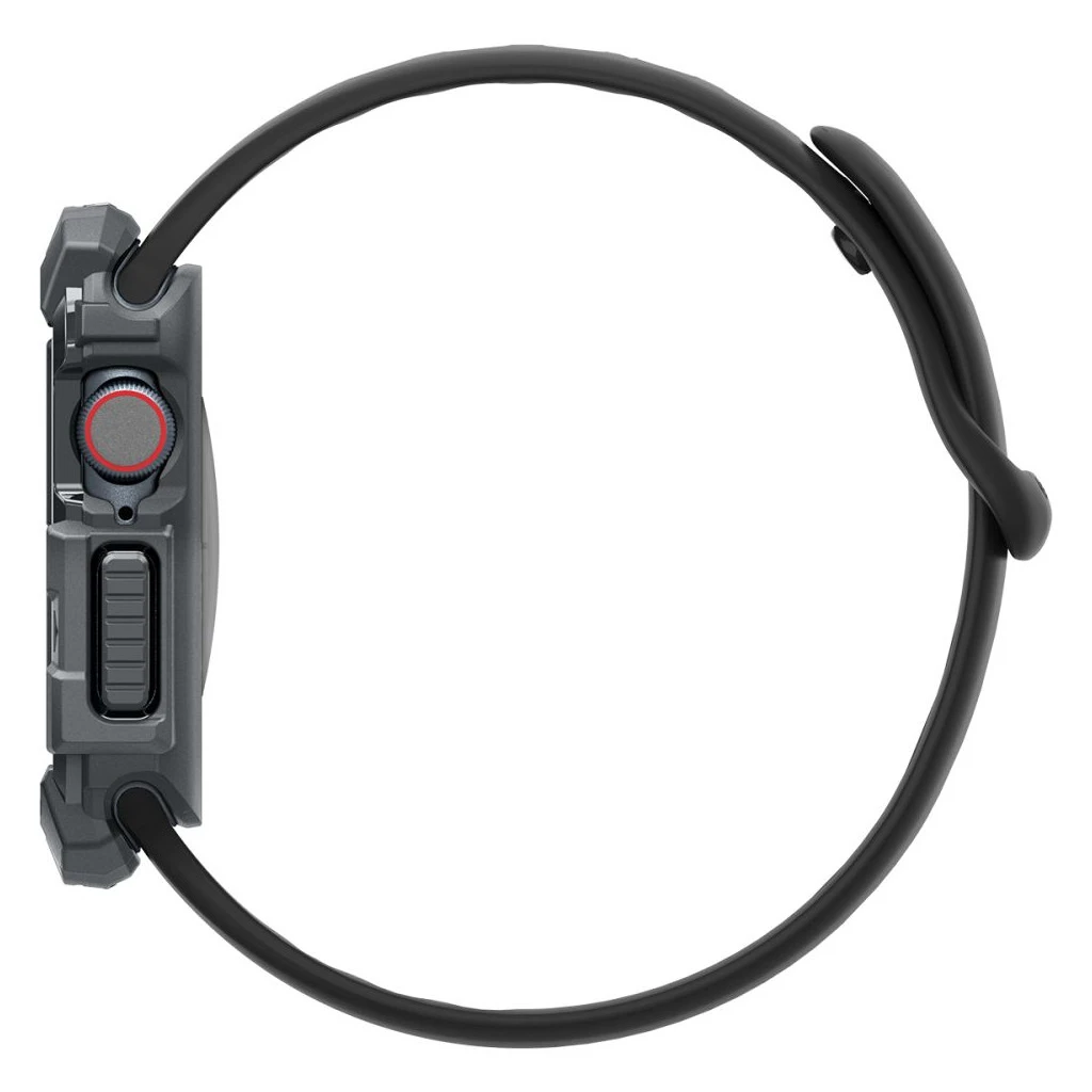 SPIGEN RUGGED ARMOR Apple Watch 10/11 készülékhez védőtok (46 MM) sötétszürke