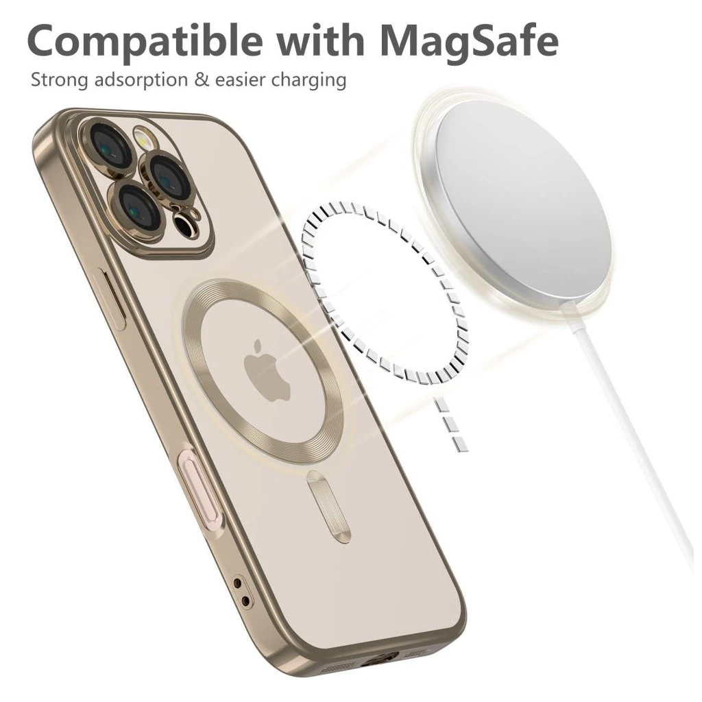 TECH-PROTECT MAGFLEX MAGSAFE iPhone 16 Pro Max készülékhez tok SHINY DESERT