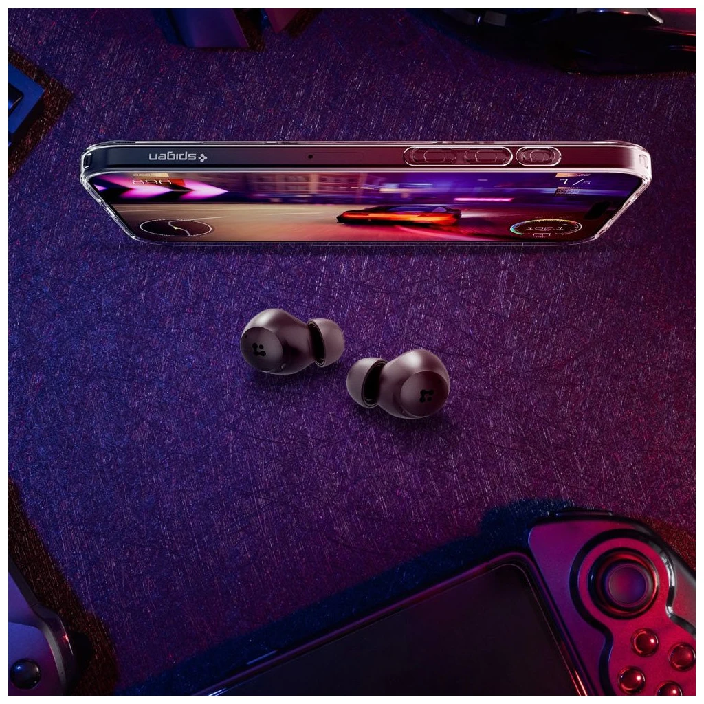 SPIGEN SA2401 ANC PRO in-ear fülhallgató fekete