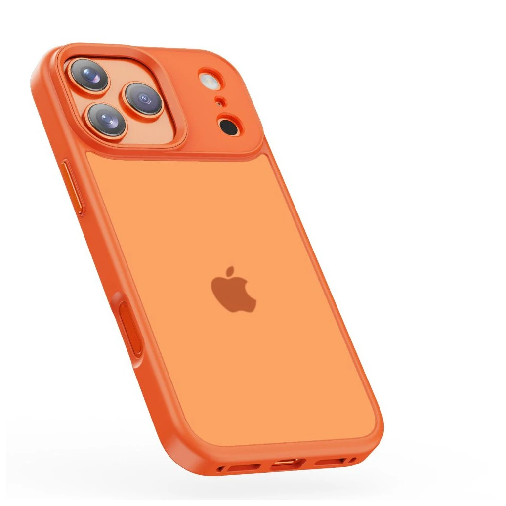 TECH-PROTECT MAGMAT iPhone 17 Pro Max készülékhez tok – matt, kozmikus narancs