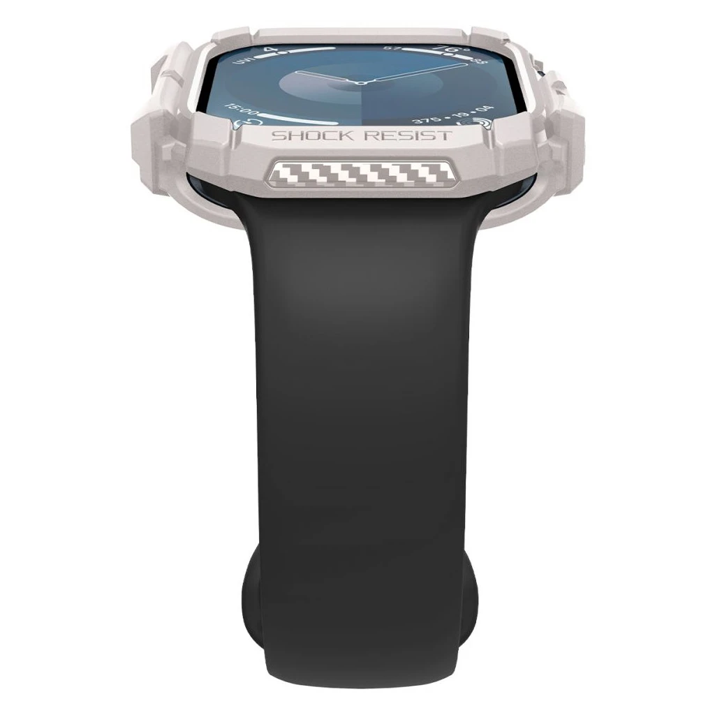 SPIGEN RUGGED ARMOR Apple Watch 10/11 (46 MM) készülékhez tok – dűne bézs