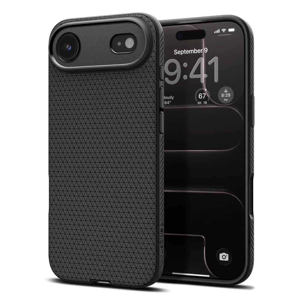 SPIGEN Liquid Air iPhone Air készülékhez tok – matt fekete