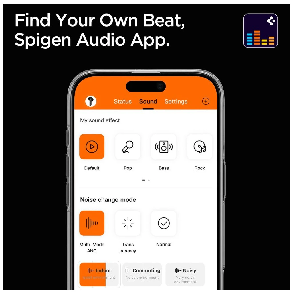 SPIGEN SA2402 ANC PRO IN-EAR fülhallgató fehér