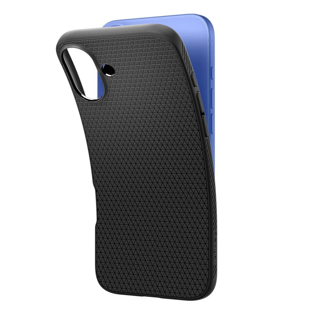 SPIGEN LIQUID AIR iPhone 16 készülékhez tok matt fekete