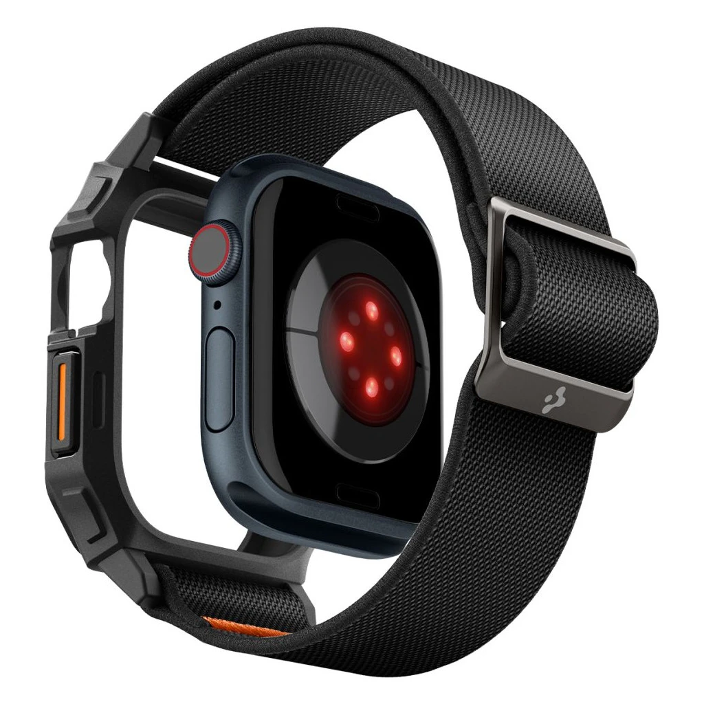 SPIGEN LITE FIT „PRO” tok Apple Watch 10/11 (46 MM) készülékhez – matt fekete