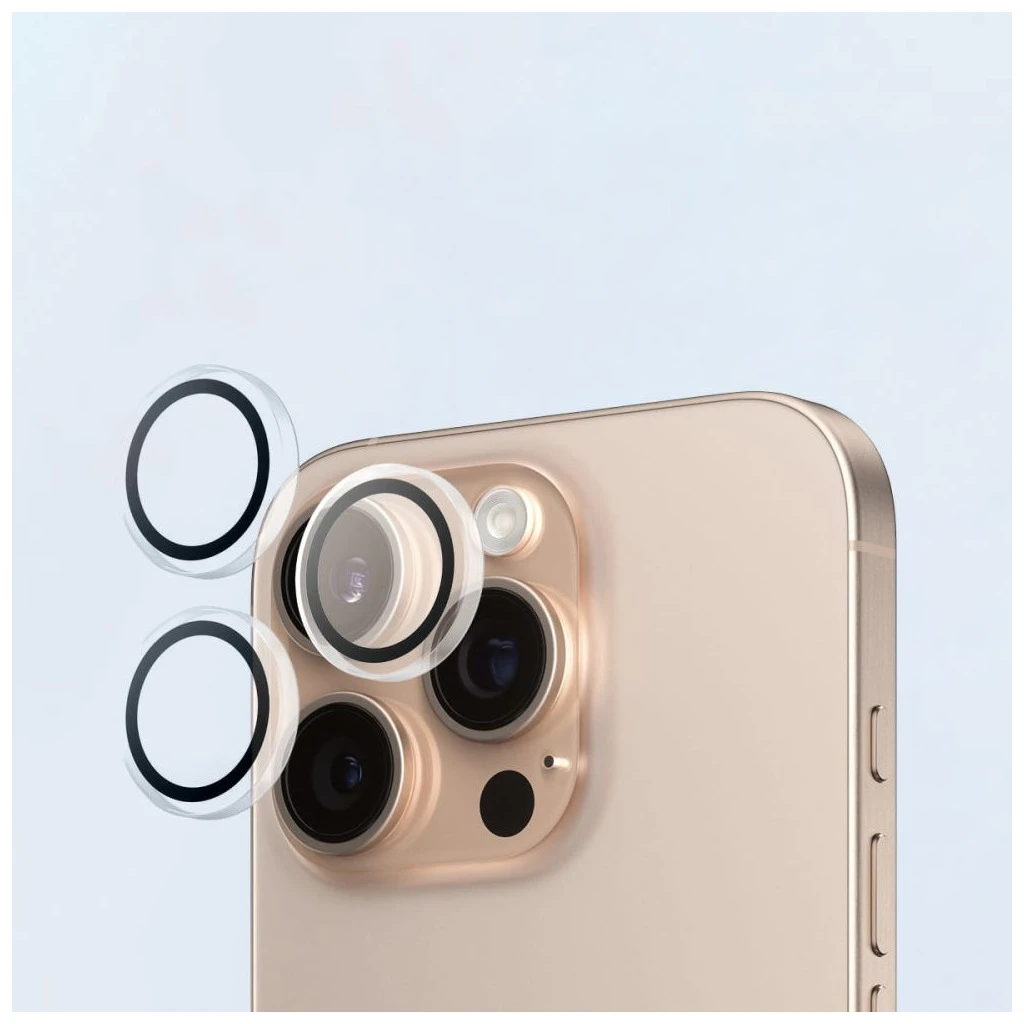 TECH-PROTECT EASY SET+ edzett üveg kijelzővédő 3-PACK iPhone 16 Pro / 17 Pro készülékhez átlátszó