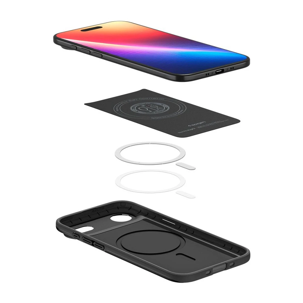 SPIGEN THIN FIT MAG MAGSAFE iPhone Air készülékhez tok fekete