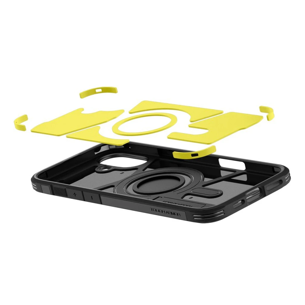 SPIGEN TOUGH ARMOR MAG MAGSAFE iPhone 16 készülékhez tok fekete