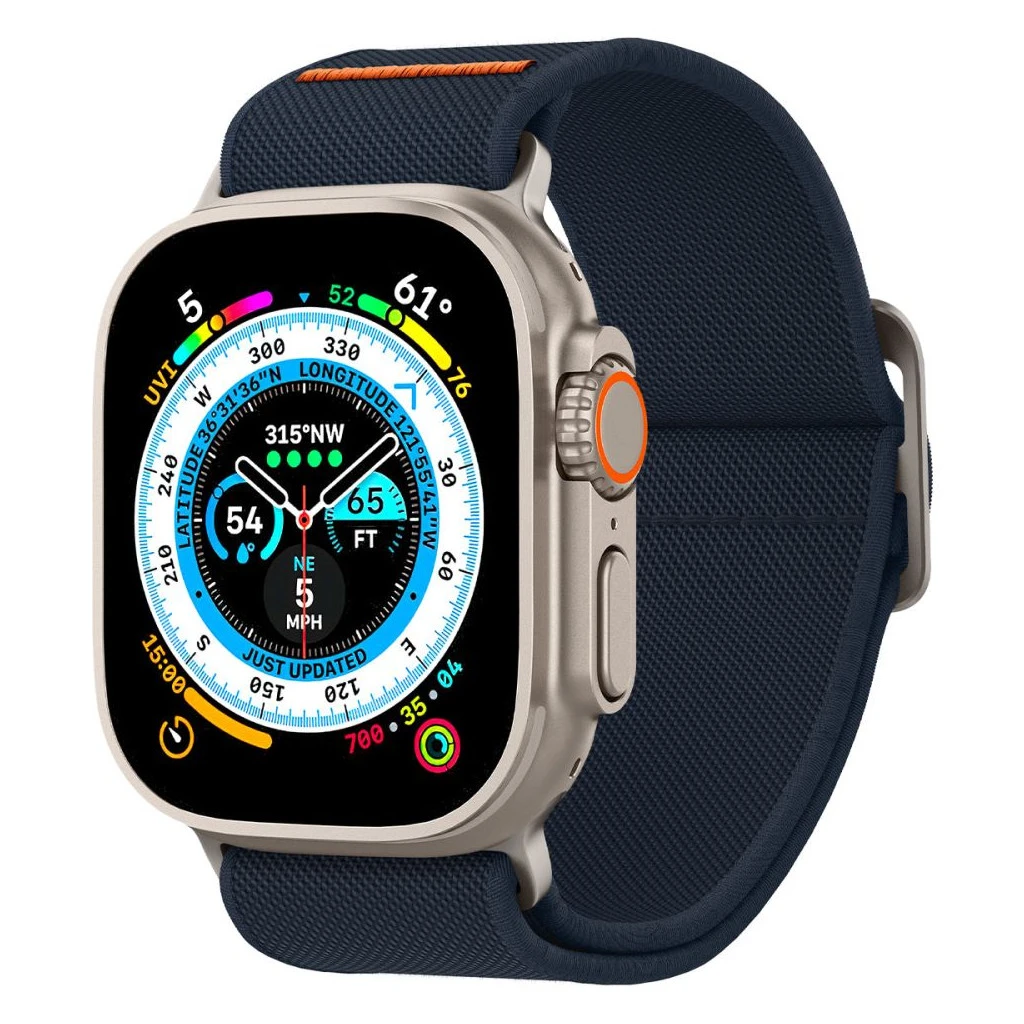 SPIGEN FIT LITE ULTRA tok APPLE WATCH 8 / 9 / 10 / 11 / SE / ULTRA készülékhez (44 / 45 / 46 / 49 mm) tengerészkék