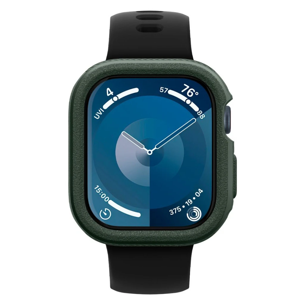 CASEOLOGY VAULT Apple Watch 10/11 (46 MM) készülékhez tok éjzöld