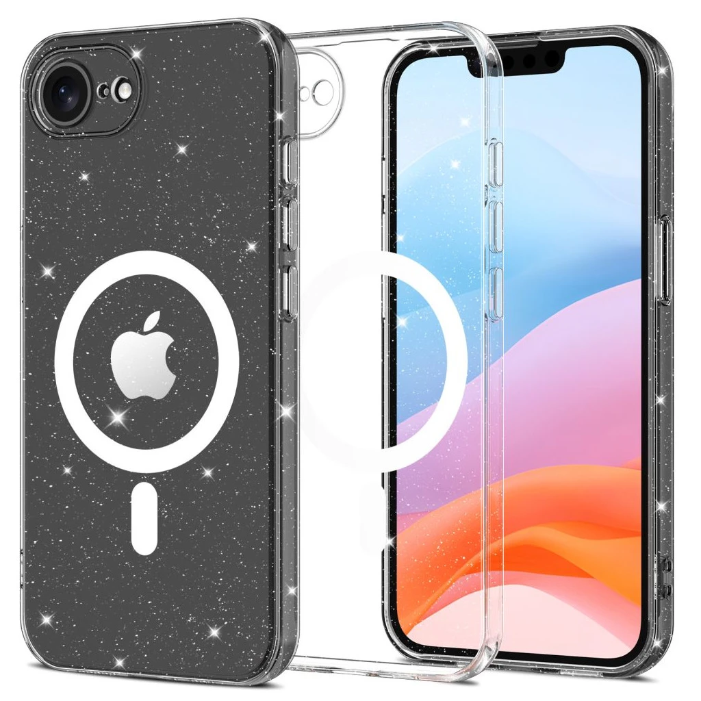 TECH-PROTECT FLEXAIR MAGSAFE iPhone 16E készülékhez tok GLITTER