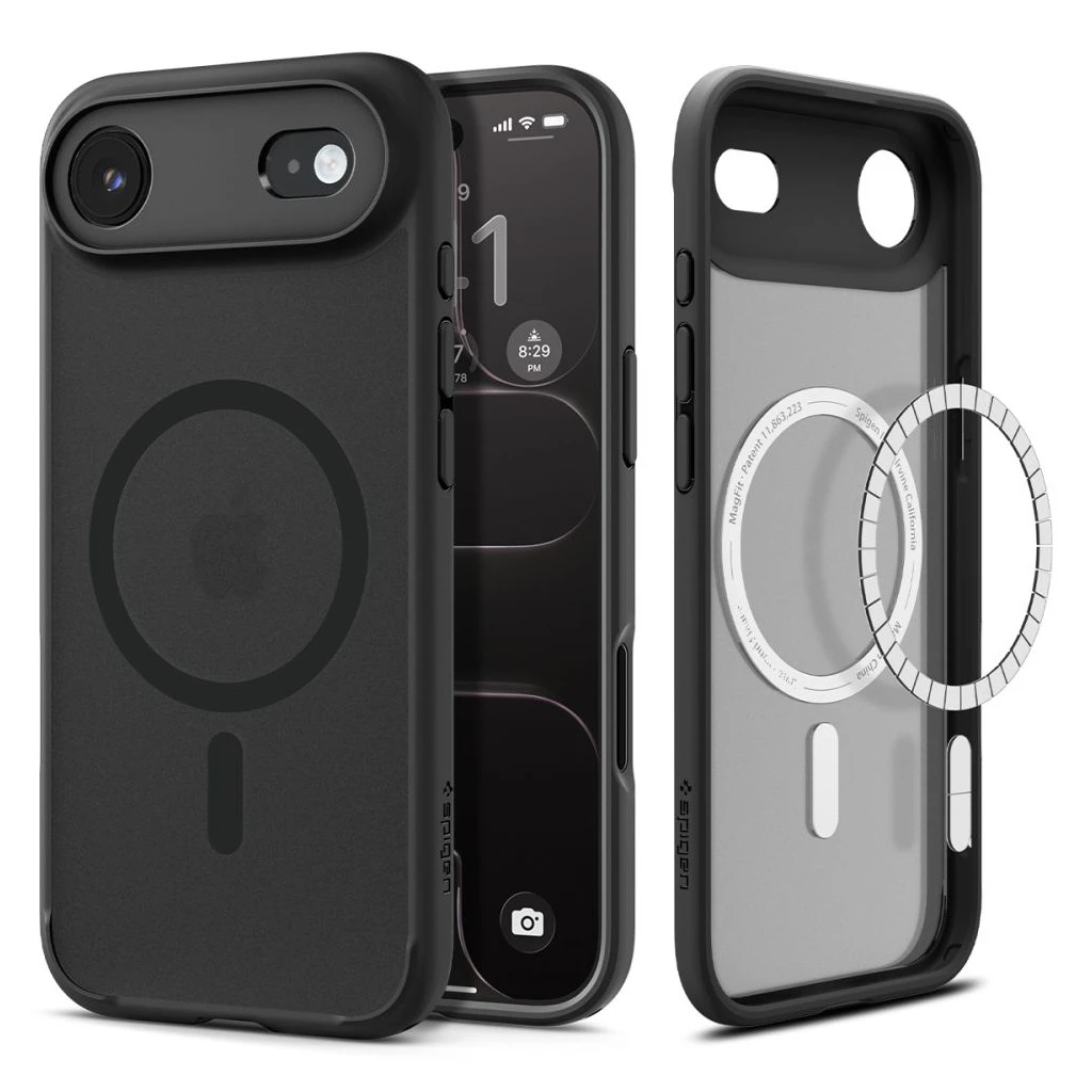 SPIGEN ULTRA HYBRID MAG MAGSAFE iPhone Air készülékhez tok fekete