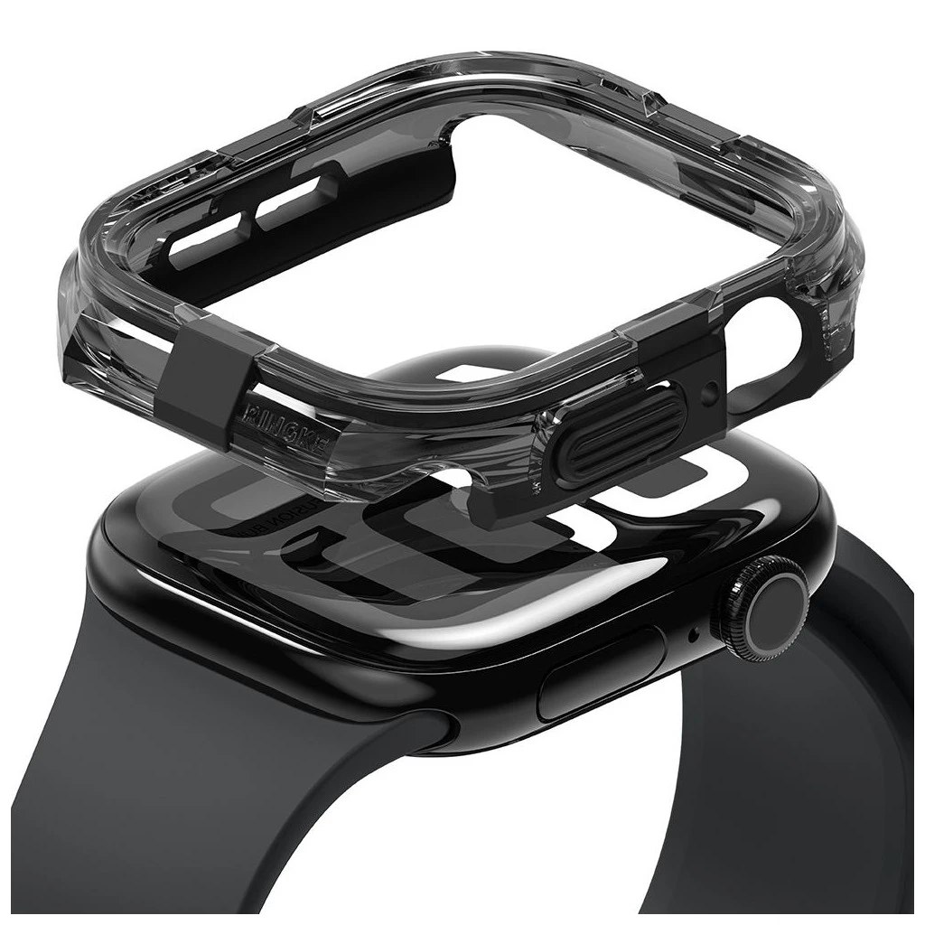 RINGKE FUSION bumper tok Apple Watch 10/11 (46 MM) készülékhez fekete