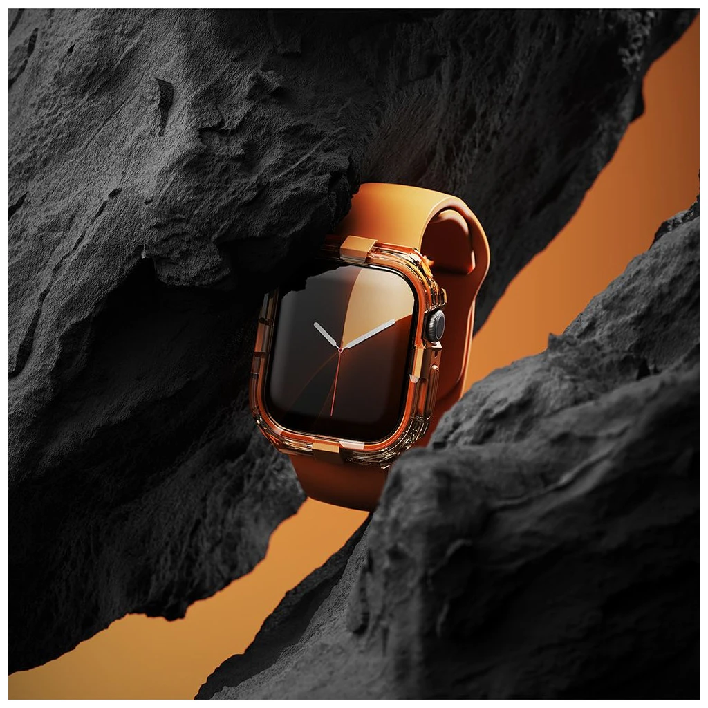 RINGKE FUSION bumper tok Apple Watch 10/11 (46 MM) készülékhez fekete