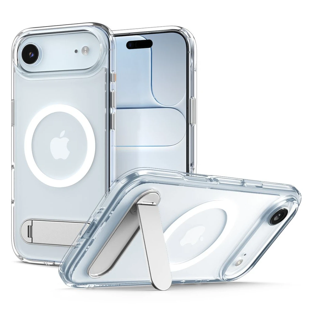 SPIGEN ULTRA HYBRID „S” MAG MAGSAFE iPhone Air készülékhez tok átlátszó/fehér