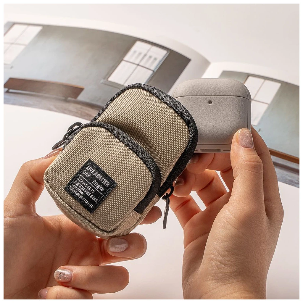 RINGKE ONYX MAGNETIC MAGSAFE APPLE AIRPODS 4 CONSTANT készülékhez tok korall