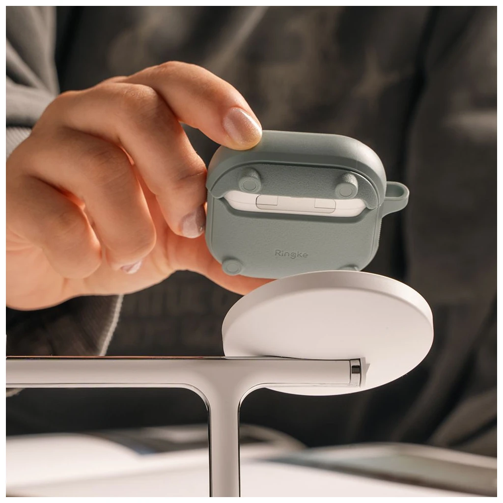 RINGKE ONYX MAGNETIC MAGSAFE APPLE AIRPODS 4 CONSTANT készülékhez tok korall