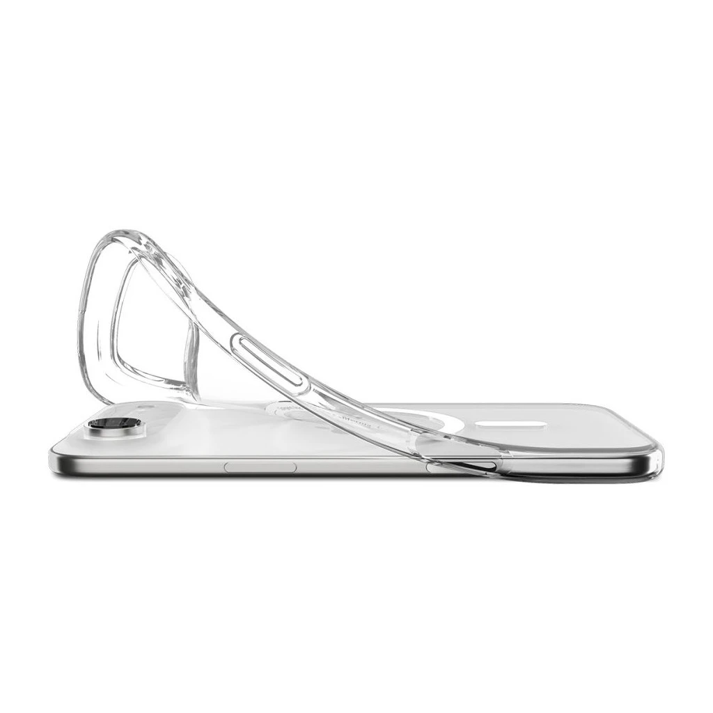 SPIGEN LIQUID CRYSTAL MAG MagSafe iPhone Air készülékhez tok áttetsző/fehér