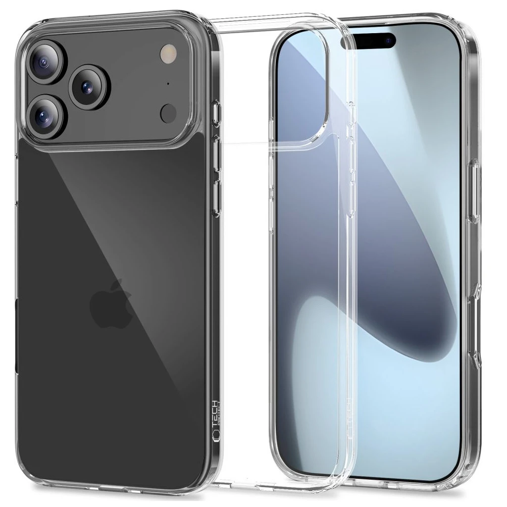 TECH-PROTECT FLEXAIR HYBRID iPhone 17 Pro készülékhez átlátszó tok