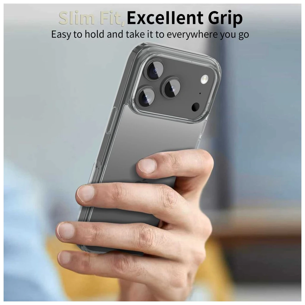 TECH-PROTECT FLEXAIR HYBRID iPhone 17 Pro készülékhez átlátszó tok