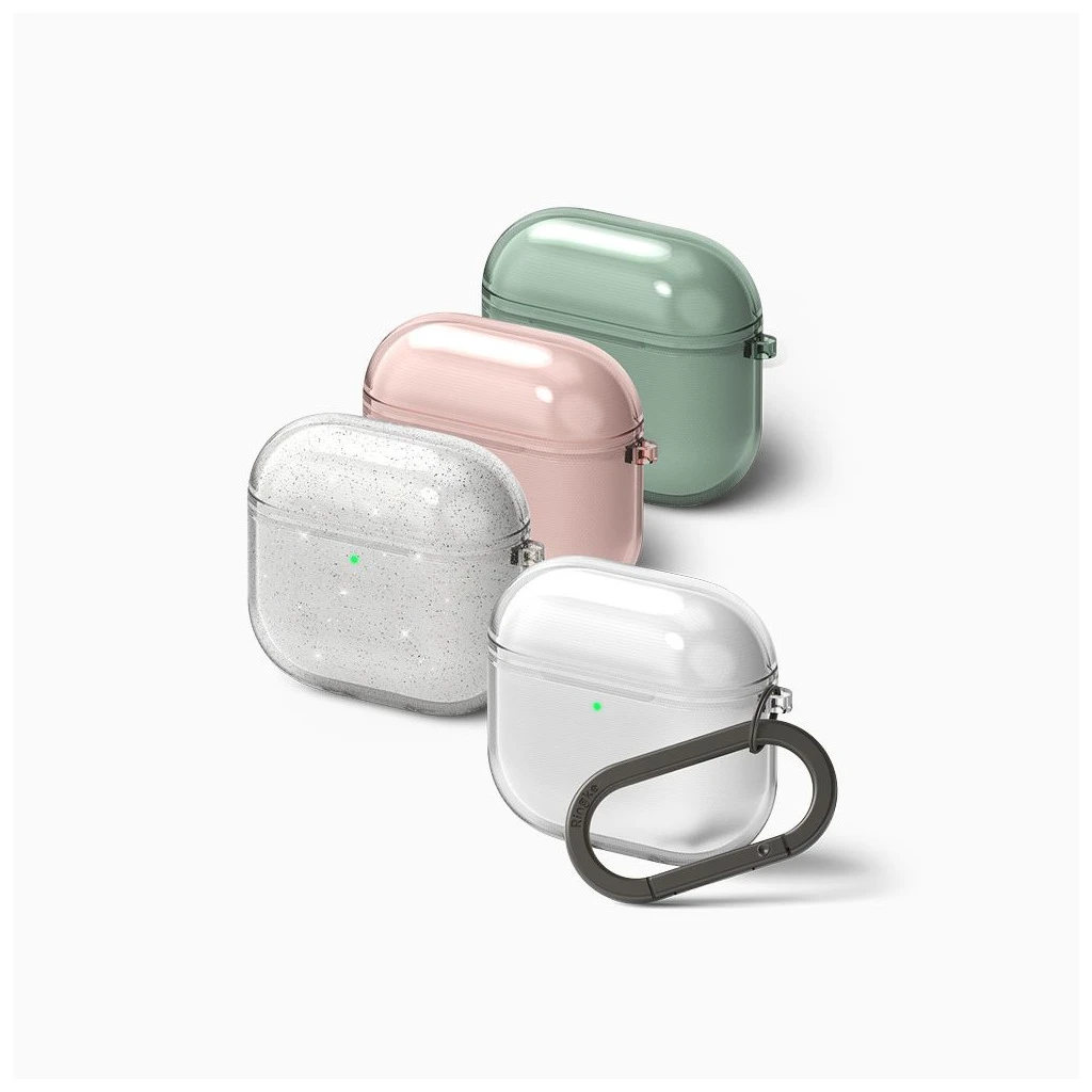 RINGKE AIR APPLE AIRPODS 4 készülékhez rózsaszín