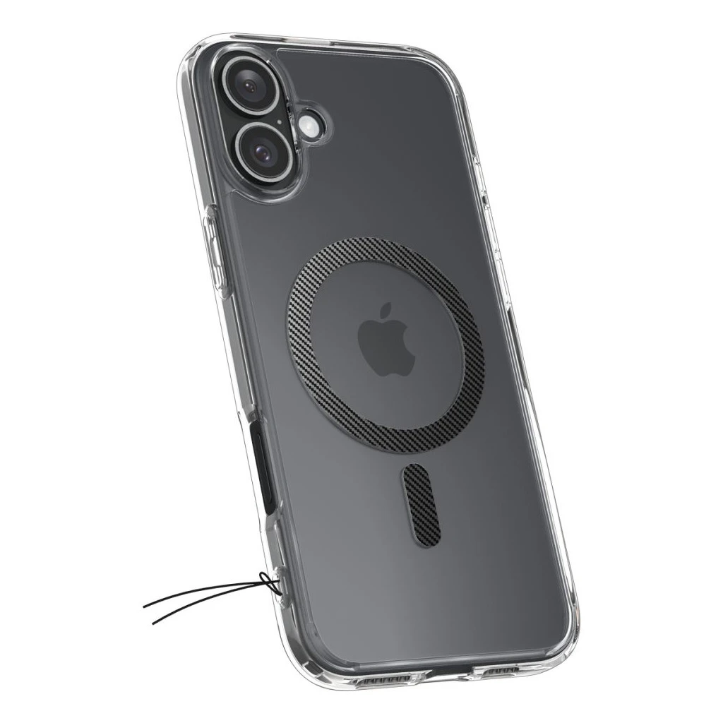SPIGEN ULTRA HYBRID MAG MAGSAFE iPhone 16 készülékhez Carbon Fiber tok