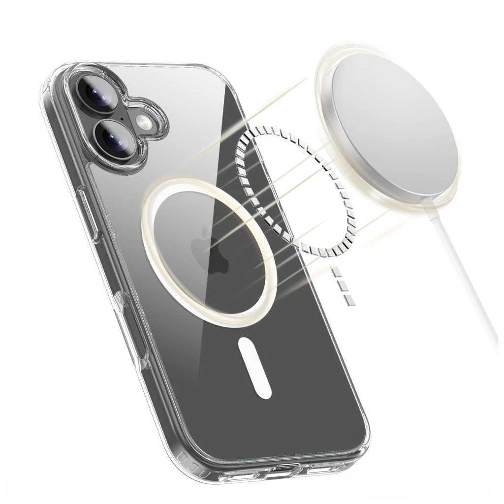 TECH-PROTECT FLEXAIR HYBRID MAGSAFE iPhone 17 készülékhez tok átlátszó