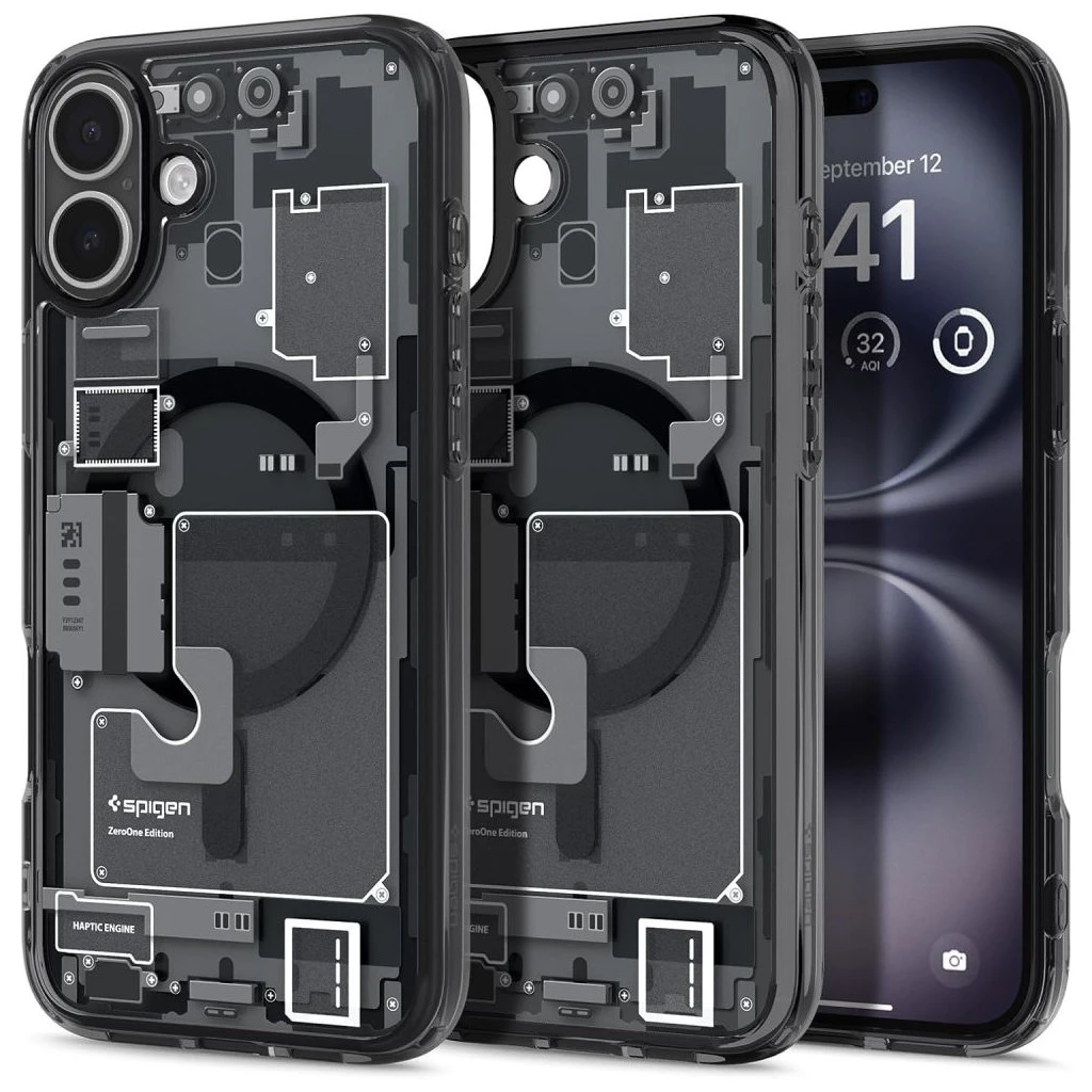 SPIGEN ULTRA HYBRID MAG MAGSAFE iPhone 16 készülékhez ZERO ONE tok
