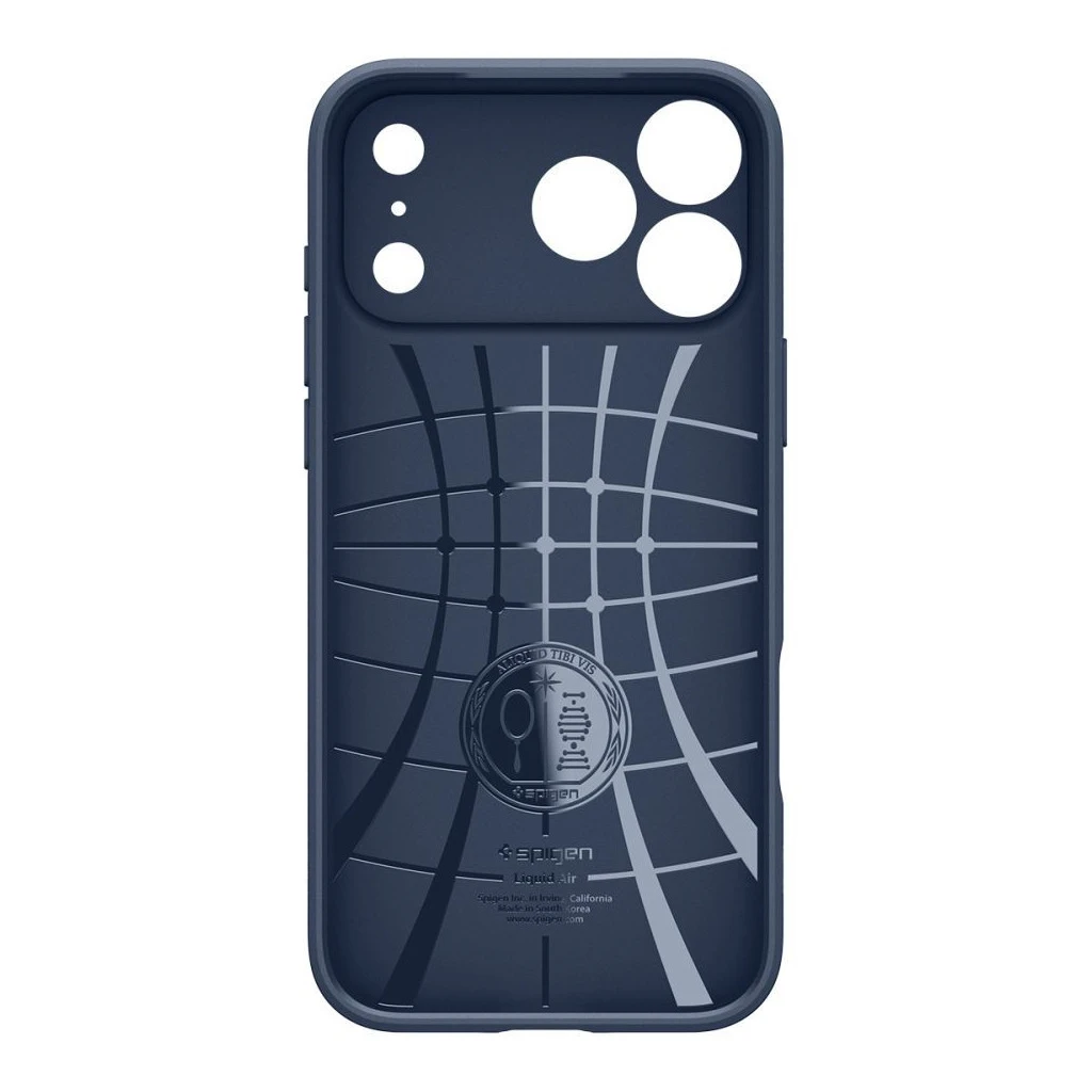 SPIGEN LIQUID AIR iPhone 17 Pro készülékhez tok tengerészkék