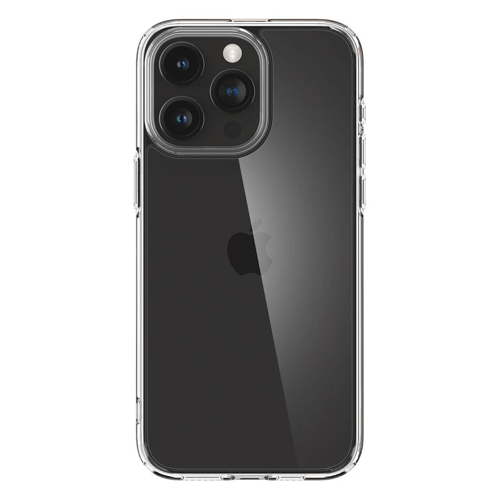 Spigen Ultra Hybrid iPhone 15 Pro Max készülékhez tok Crystal Clear