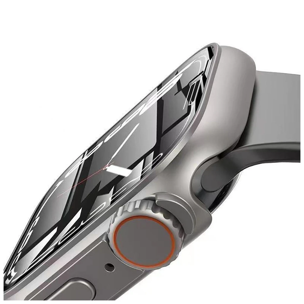 TECH-PROTECT DEFENSE360 Apple Watch 10/11 (46 MM) készülékhez védőtok fekete/narancssárga