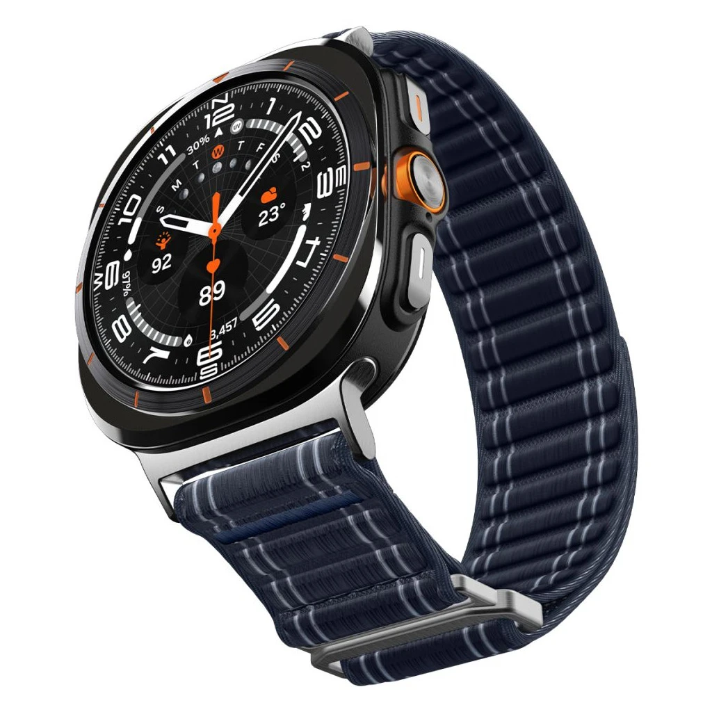SPIGEN WBF0 szíj Samsung Galaxy Watch Ultra készülékhez (47 MM, 2024/2025) tengerészkék