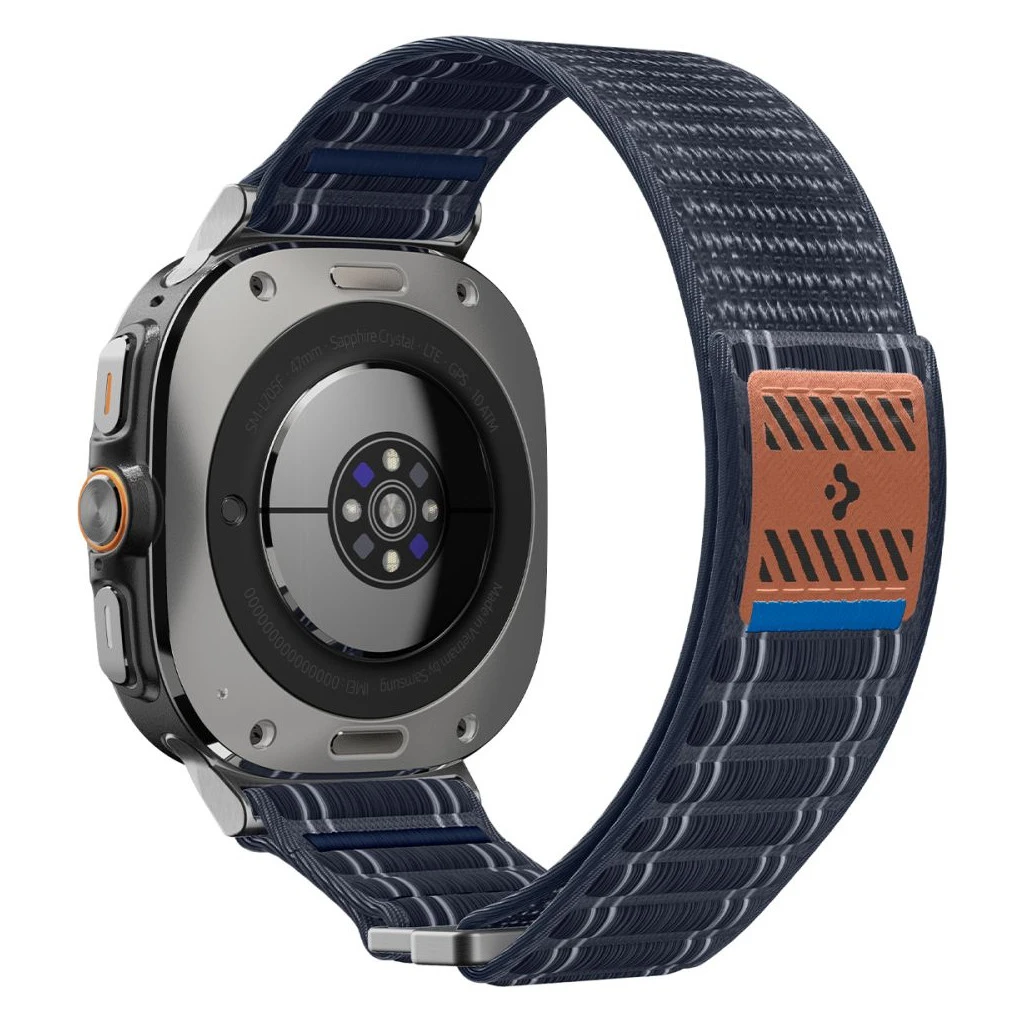 SPIGEN WBF0 szíj Samsung Galaxy Watch Ultra készülékhez (47 MM, 2024/2025) tengerészkék