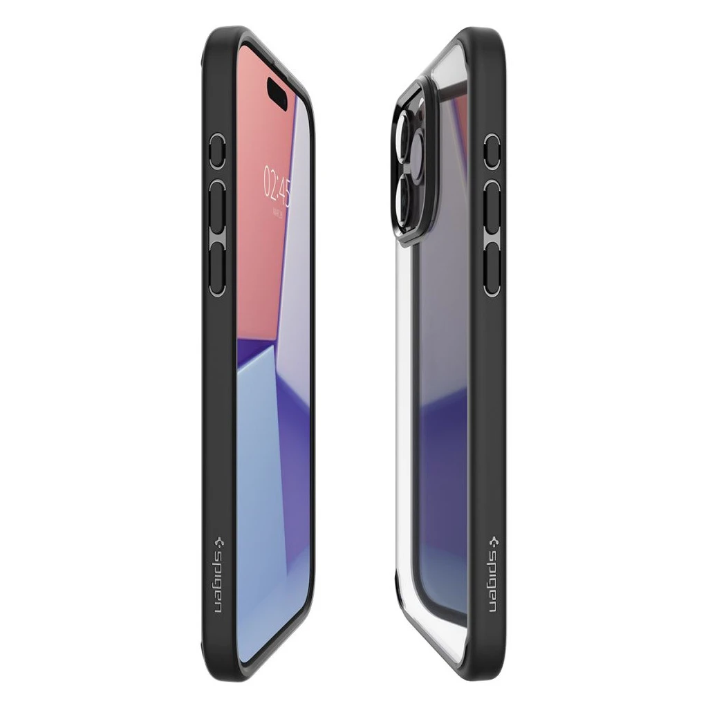 SPIGEN ULTRA HYBRID iPhone 15 Pro Max készülékhez tok matt fekete