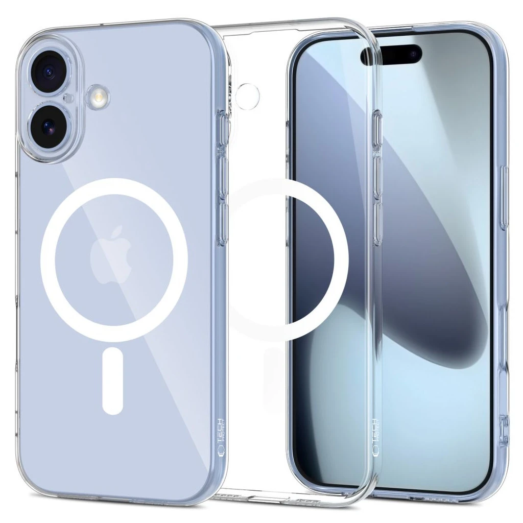 TECH-PROTECT FlexAir MagSafe iPhone 17 tok készülékhez átlátszó