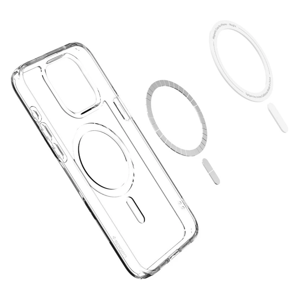 SPIGEN ULTRA HYBRID MAG MAGSAFE tok iPhone 15 Pro Max készülékhez fehér