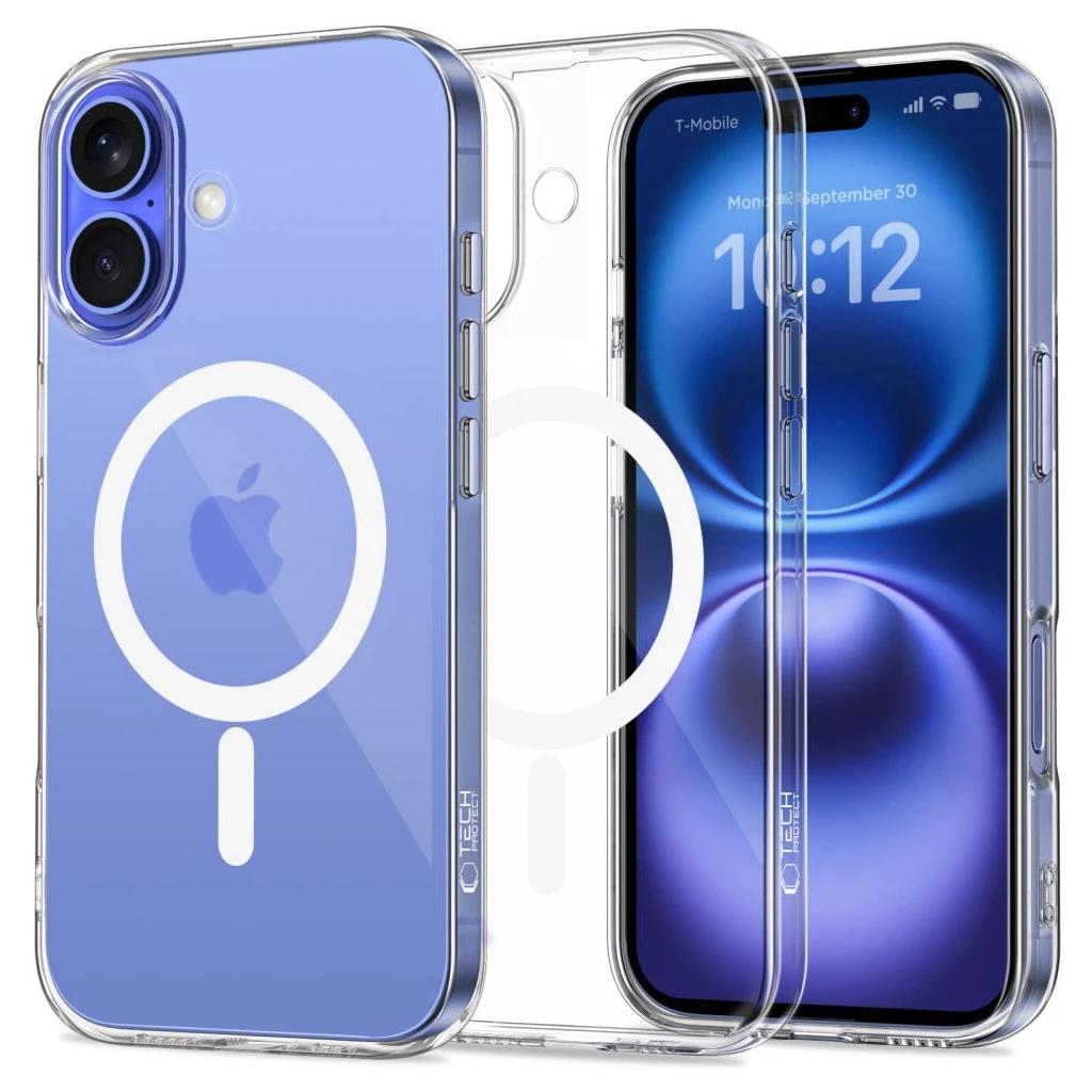 TECH-PROTECT FLEXAIR MAGSAFE iPhone 16 készülékhez átlátszó tok