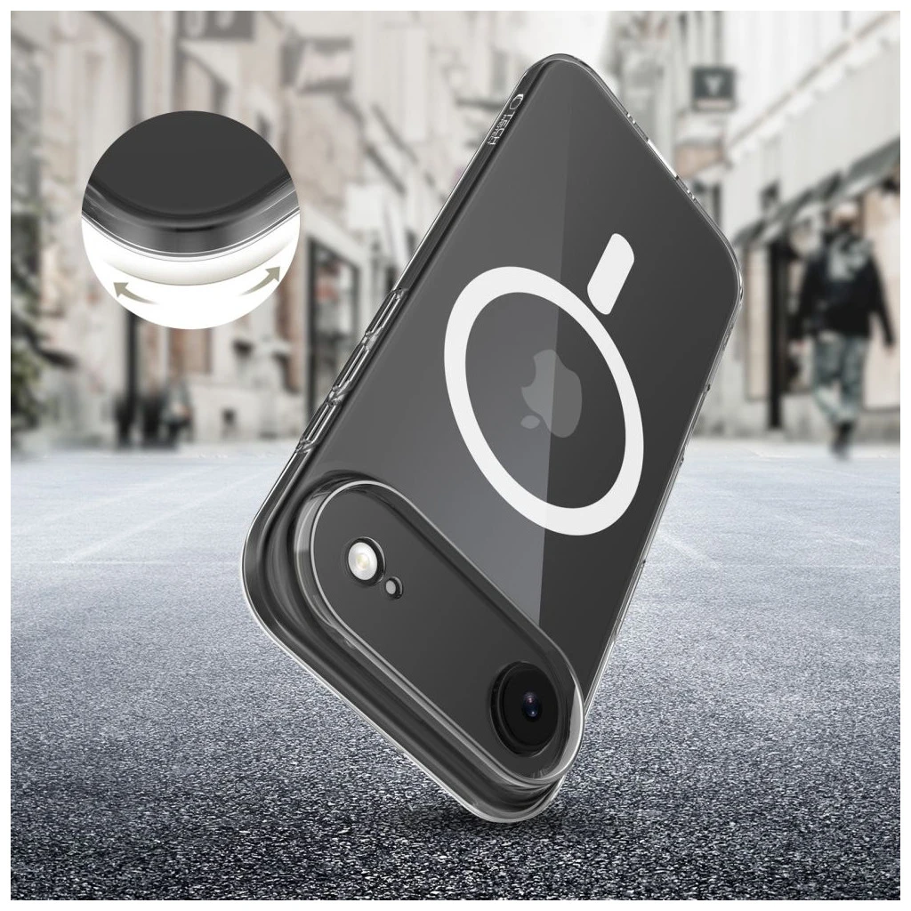 TECH-PROTECT FLEXAIR MAGSAFE iPhone Air Clear tok iPhone készülékhez