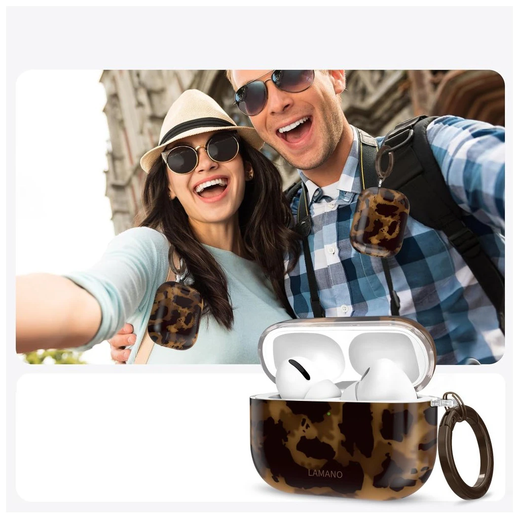 TECH-PROTECT LAMANO APPLE AIRPODS PRO 3 készülékhez PANTHER tok