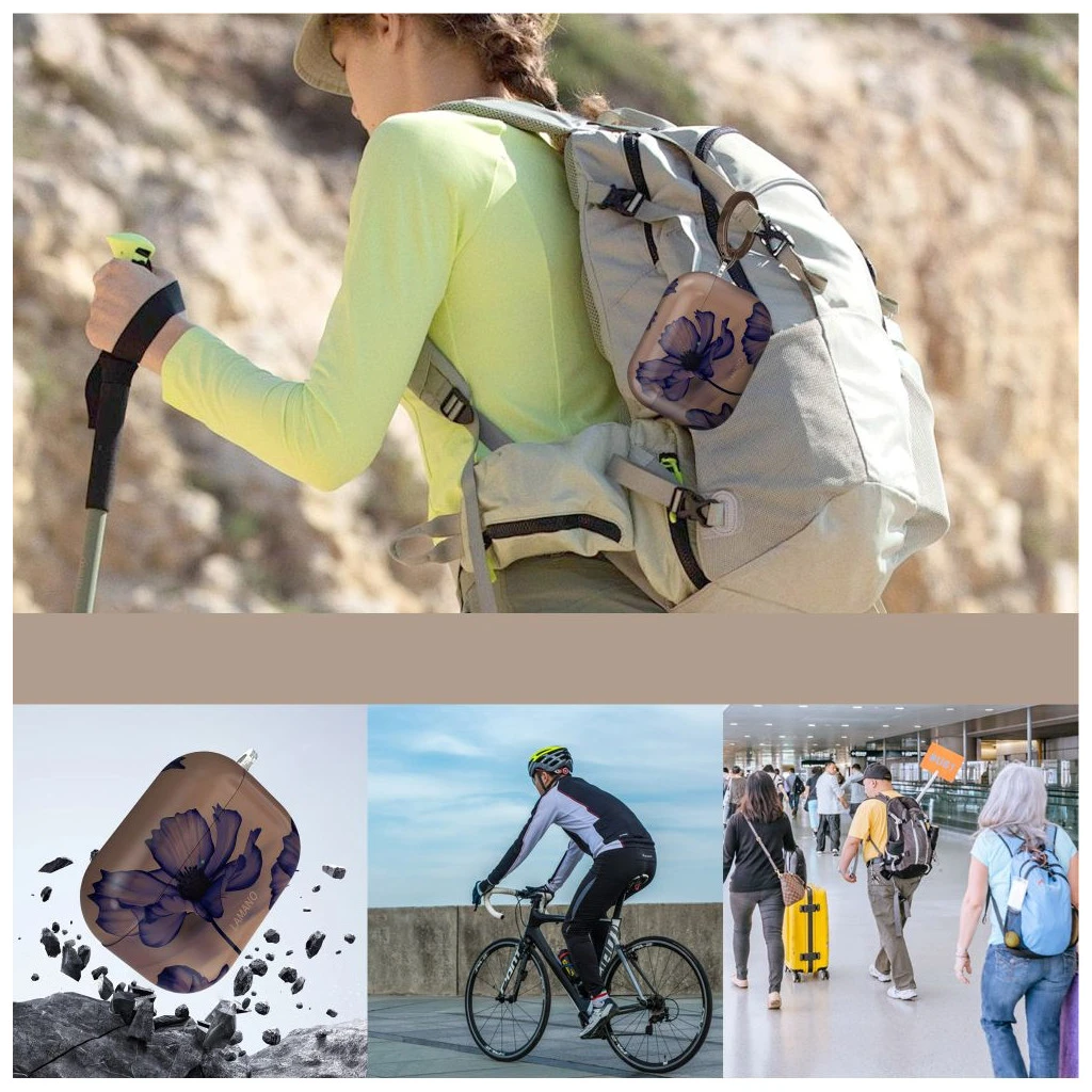 TECH-PROTECT LAMANO Apple AirPods Pro 3 készülékhez Velvet Night tok