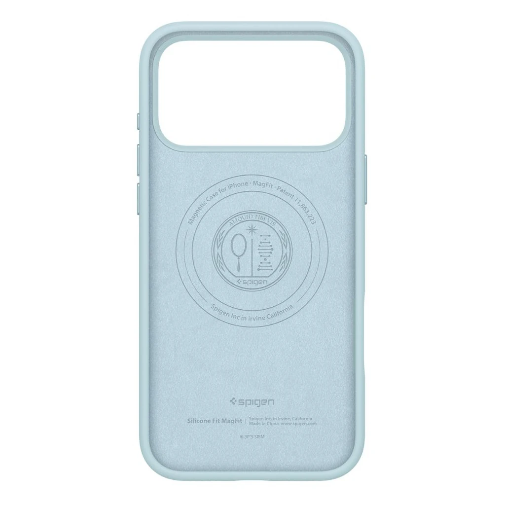SPIGEN SILICONE FIT MAG MAGSAFE iPhone 17 Pro készülékhez tok MUTE kék
