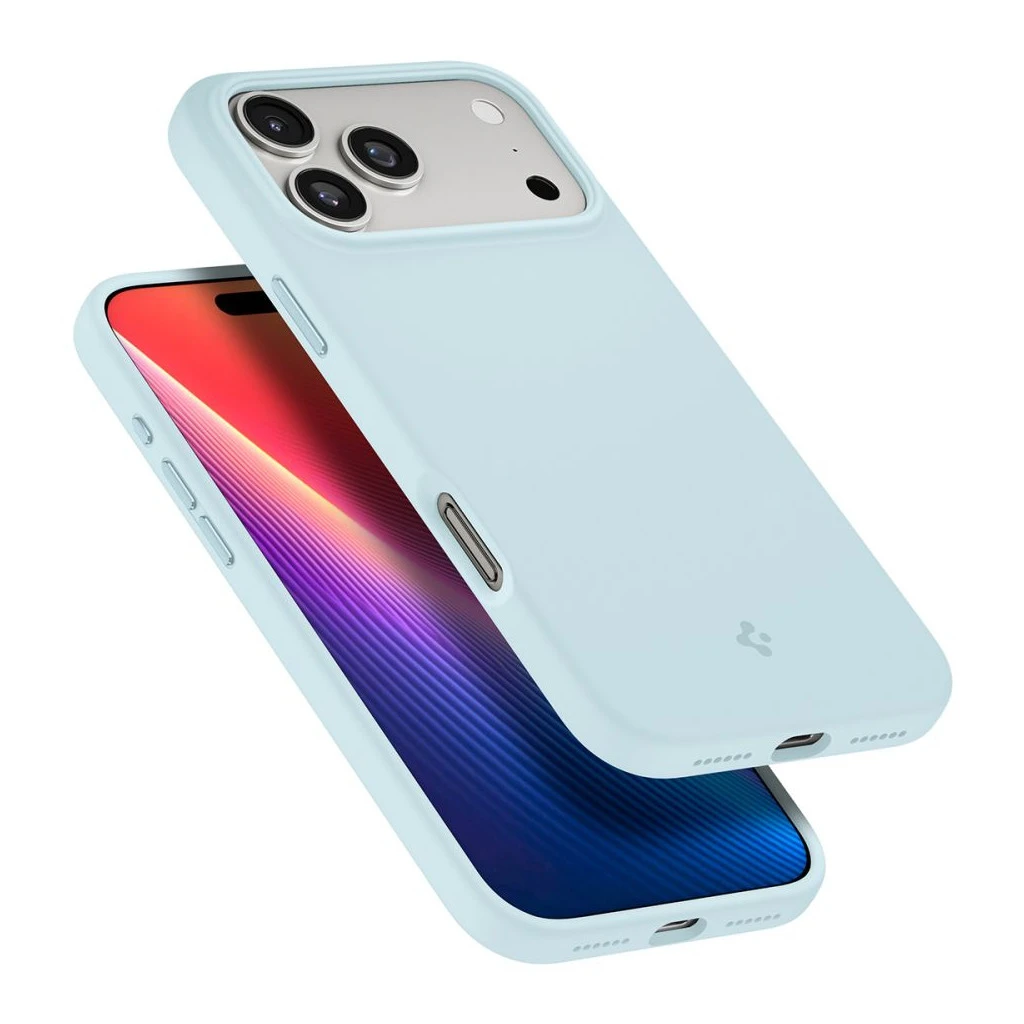 SPIGEN SILICONE FIT MAG MAGSAFE iPhone 17 Pro készülékhez tok MUTE kék