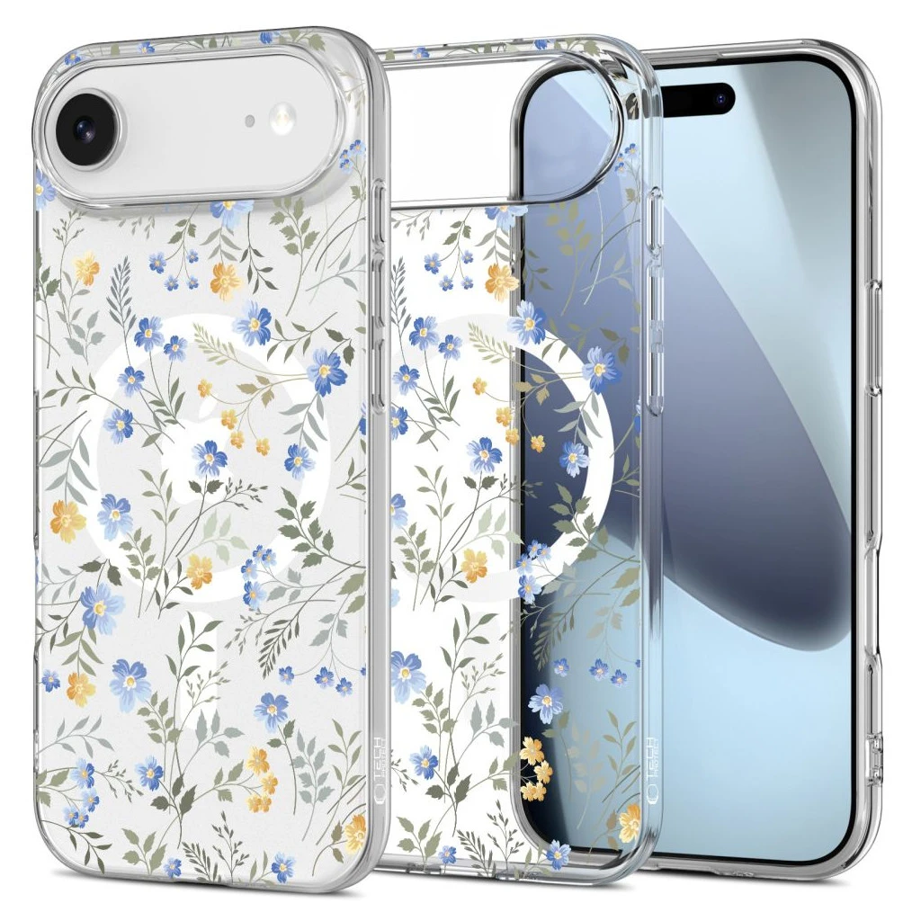 TECH-PROTECT FLEXAIR MAGSAFE iPHONE AIR SPRING FLOWERS tok iPhone Air készülékhez