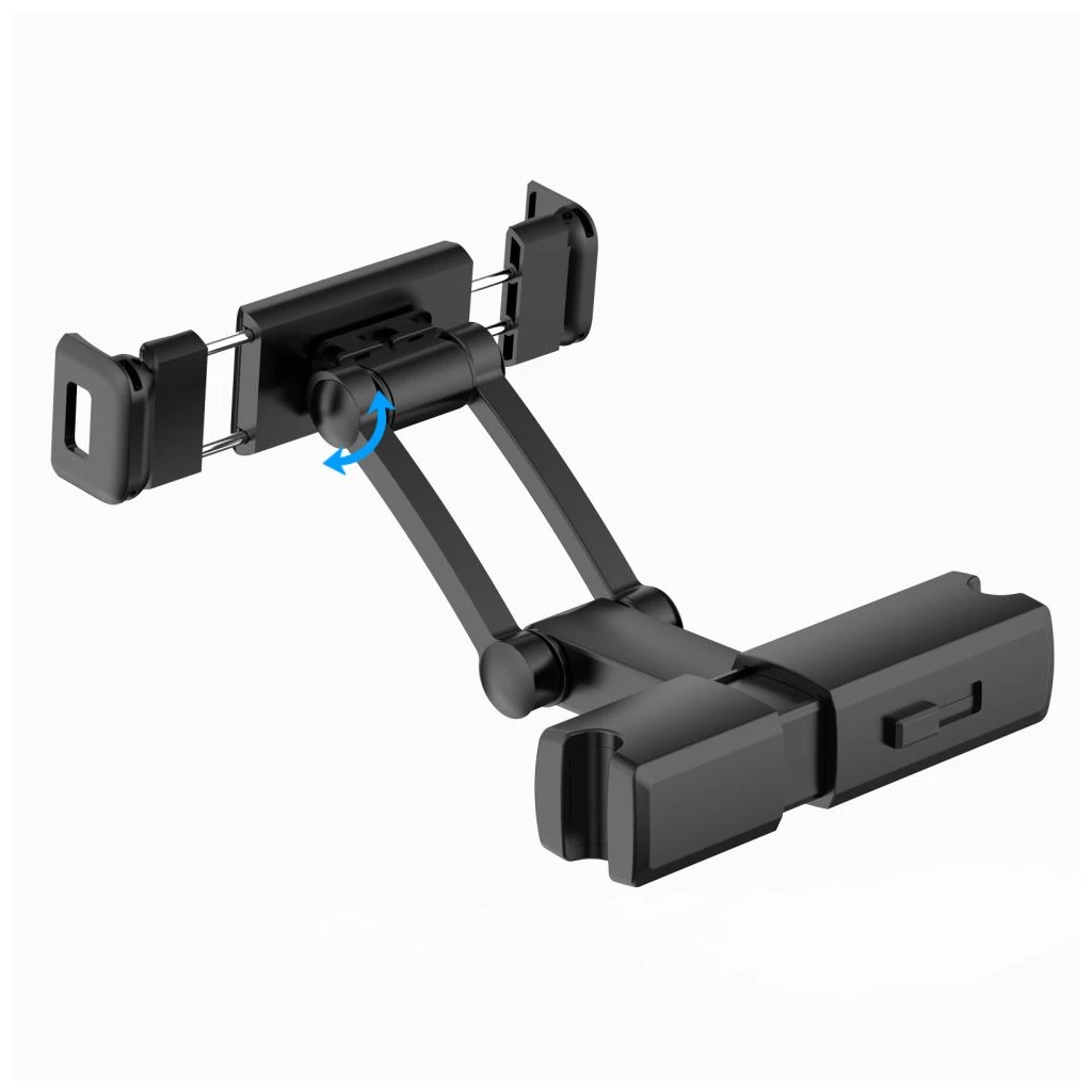 TECH-PROTECT V2 nyújtható fejtámlás autós tartó táblagépekhez fekete