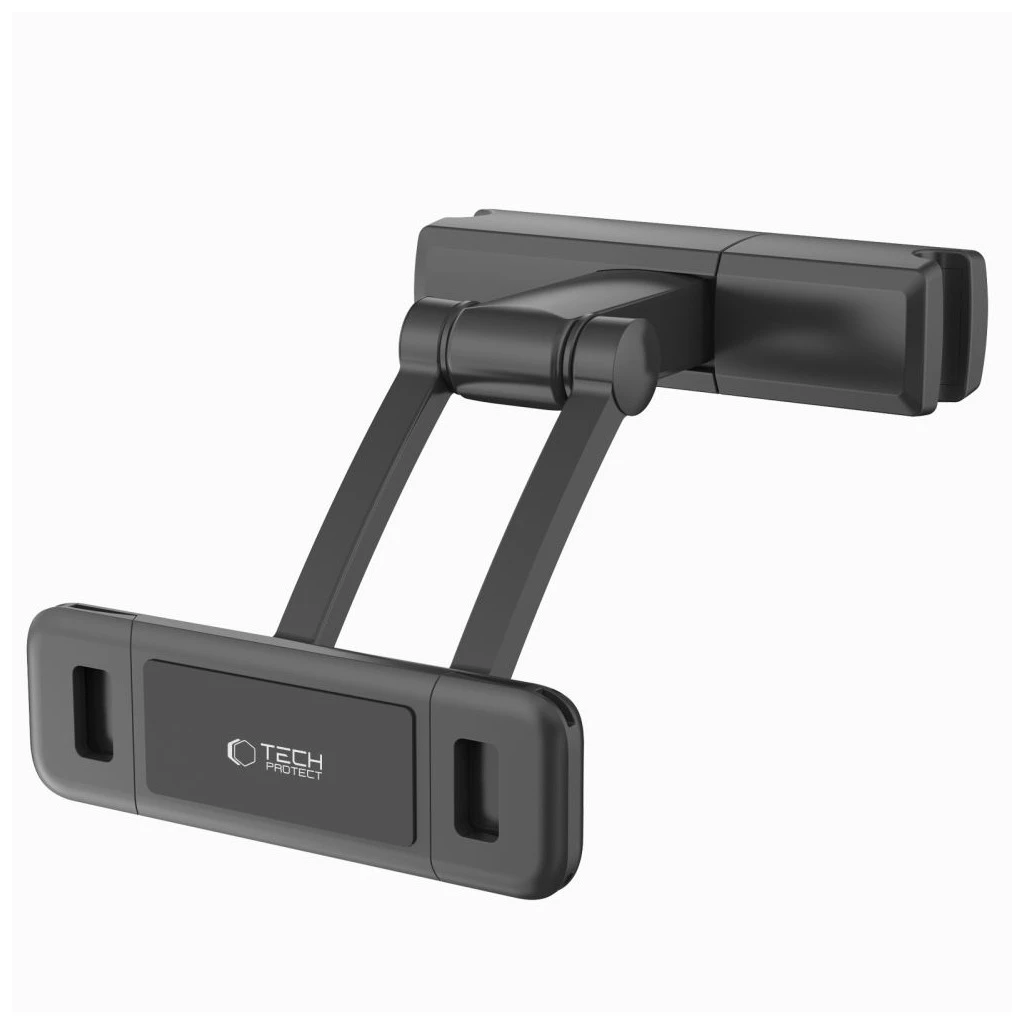 TECH-PROTECT V2 nyújtható fejtámlás autós tartó táblagépekhez fekete