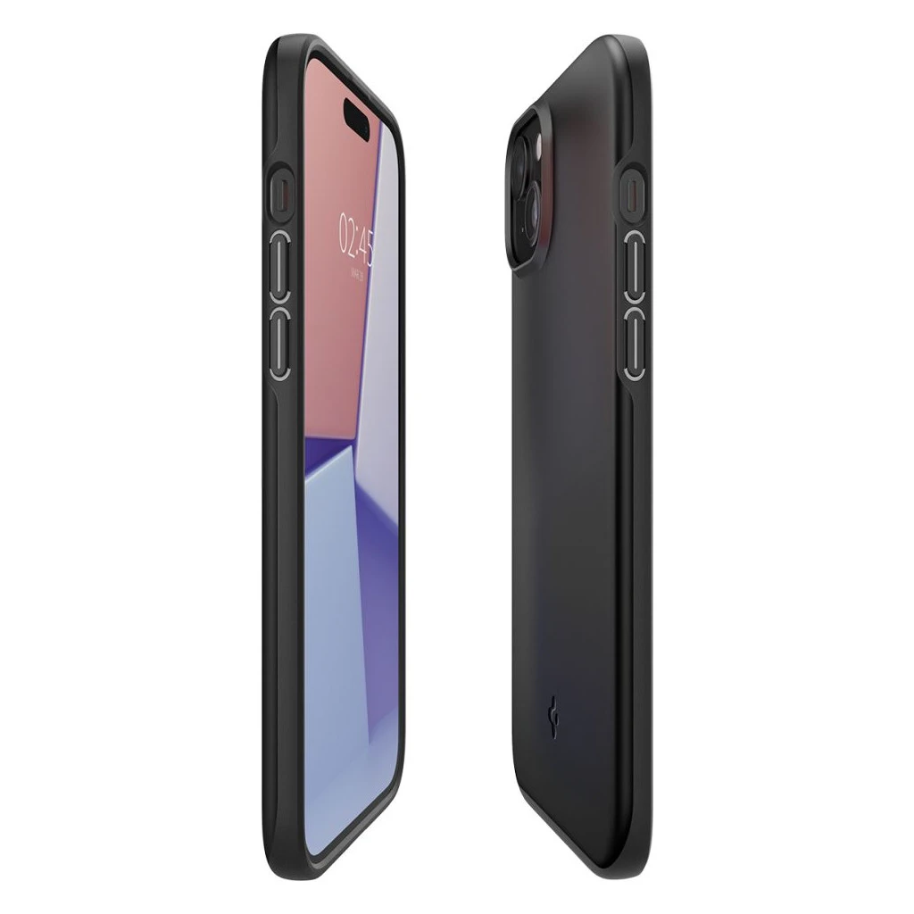 SPIGEN THIN FIT iPhone 15 Plus készülékhez tok fekete